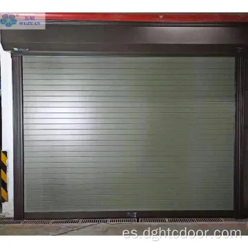 Puerta de obturador de aluminio de aislamiento termal automático